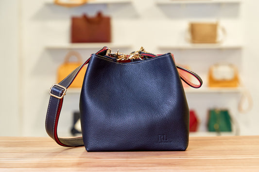 Bolso Eugenia- Azul & Rojo