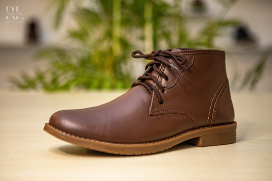 Botines de cuero para hombre sales