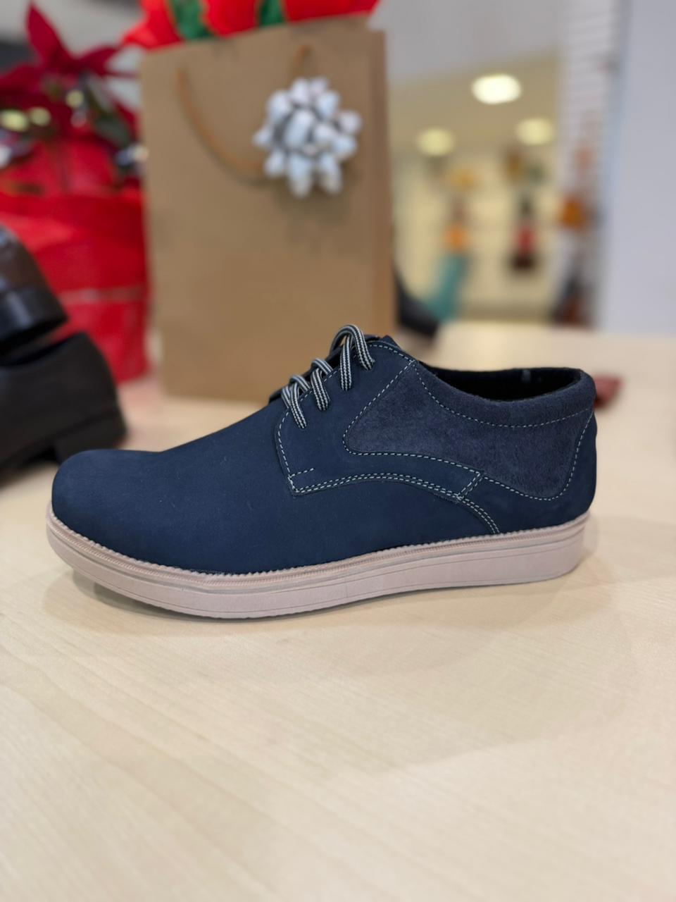Sport bajo casual azul